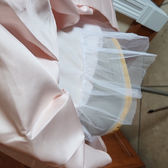 Teeze Me Blush Pleated Circle Skirt, Sz 9 - Picture 5 of 6